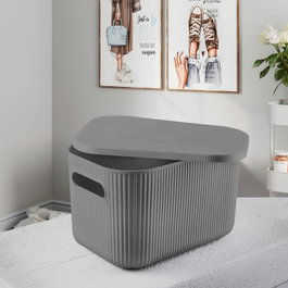 Aberto Design Organizador de Escritorio Antracita 6,2L